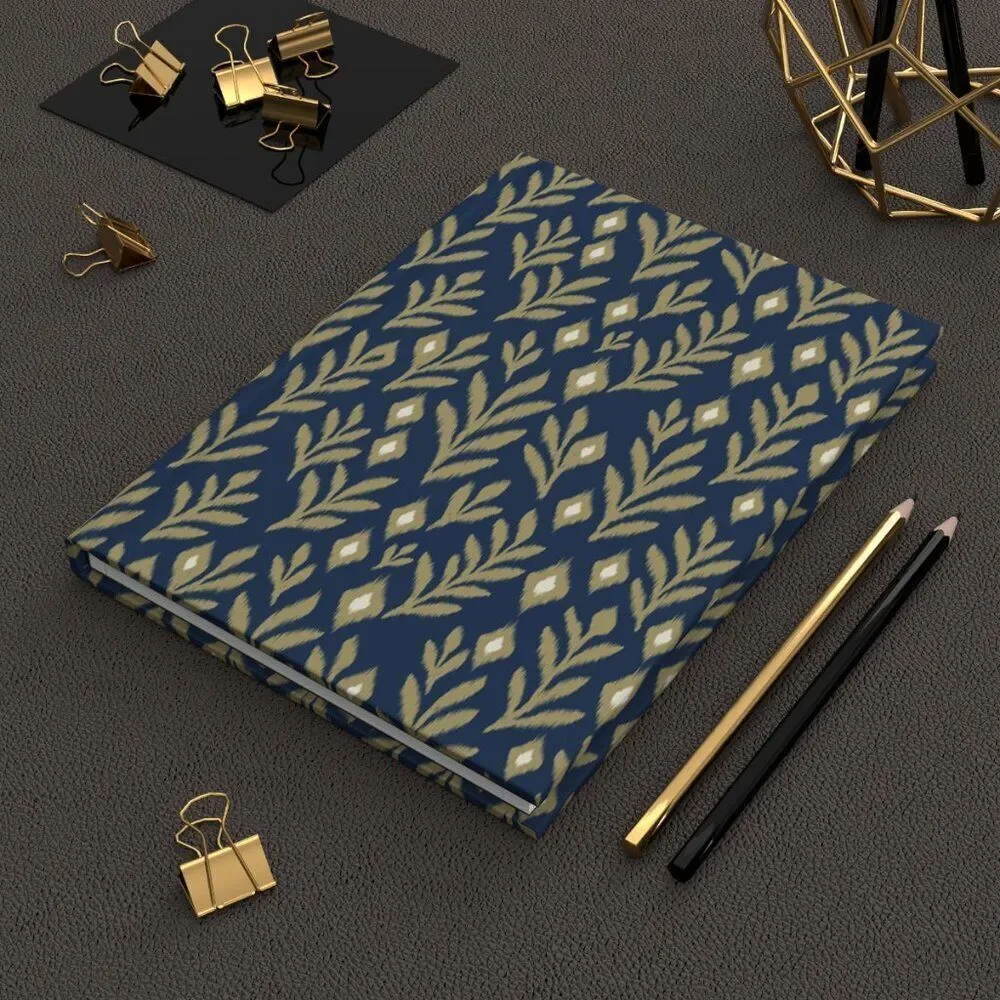 NWT Porter Anna- Navy & Gold Journal 4-set